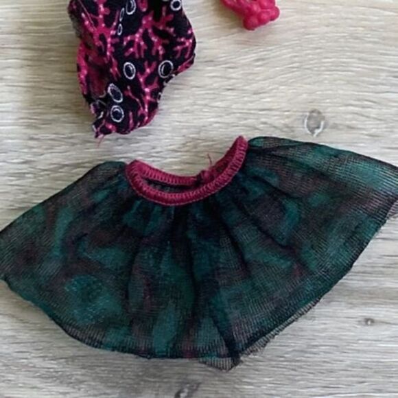 Monster High - Dance Class 5-Pack - Lagoona Blue- Dress, Skirt, Bracelet - Picture 3 of 4